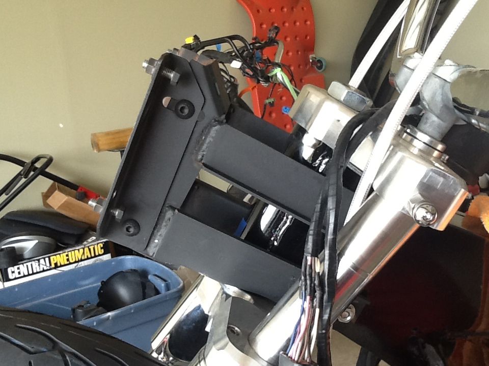 Hell's Foundry Adjustable Road Glide Fairing Mount Road Glide